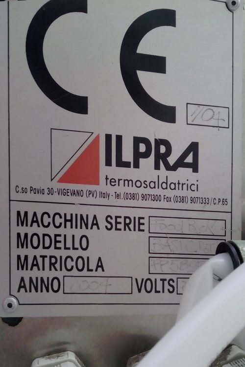 Termoselladora ILPRA FOODPACK Bàsic V/G