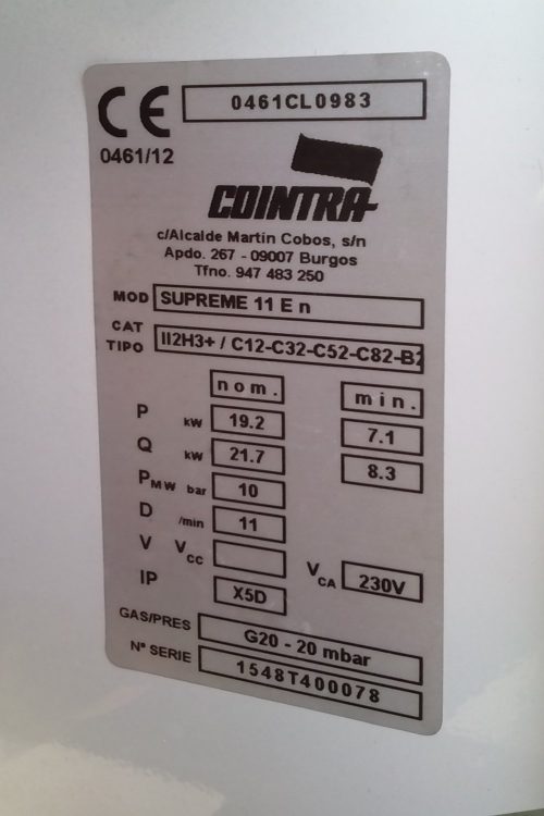 Calentador de agua COINTRA SUPREME 11-E nuevo en cabauoportunitats.com