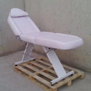 Camilla reclinable de color blanc de segona mà a cabauoportunitats.com