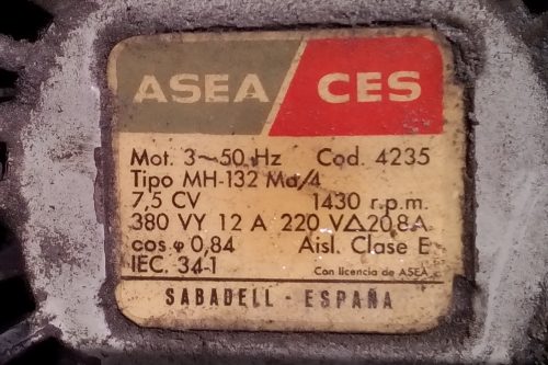 Compresor de 500 litros de segunda mano en cabauoportunitats.com