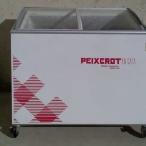 Congelador de segona mà amb porta de vidre a cabauoportunitats.com