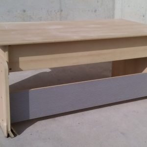 Mesa de oficina de segunda mano de 145cm en cabauoportunitats.com