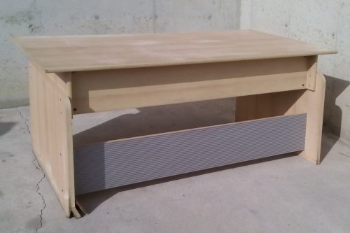 Taula d'oficina de segona mà de 145cm