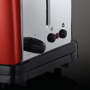 Tostadora Russell Hobbs Flame red nueva en cabauoportunitats.com
