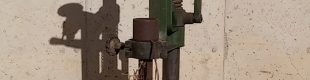 Columna per a trepant antic de segona mà a cabauoportunitats.com