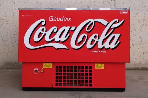 Botellero coca-cola de 2 puertas en cabauoportunitats.com