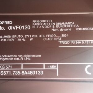 Nevera vins EUROFRED 0IVF0120 de segona mà a cabauoportunitats.com