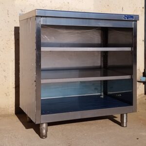 Estantería de inox de 98cm para hostelería en cabauoportunitats.com