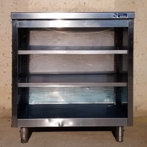 Estantería de inox de 98cm para hostelería en cabauoportunitats.com