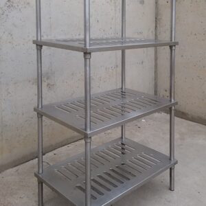 Prestatgeria d'acer inoxidable per a hosteleria a cabauoportunitats.com