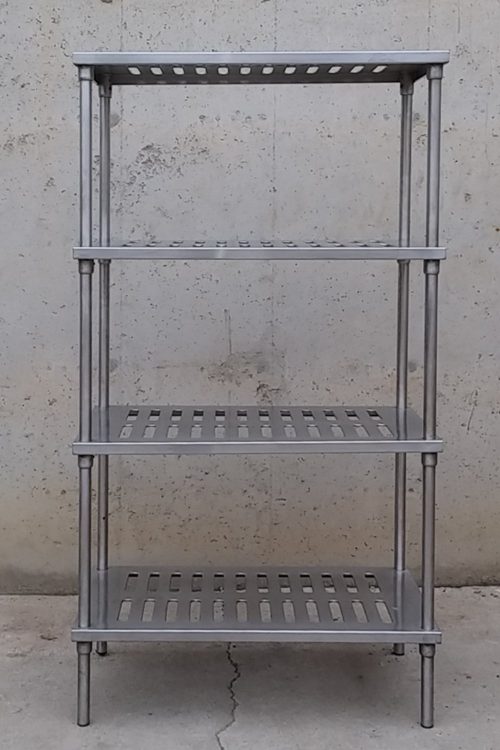 Prestatgeria d'acer inoxidable per a hosteleria a cabauoportunitats.com