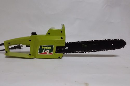 Motosierra eléctrica POULAN de segunda mano en cabauoportunitats.com