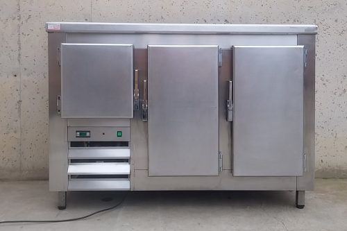 Nevera mostrador d'acer inoxidable de 150cm de segona mà a cabauoportunitats.com