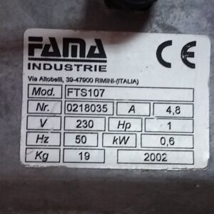 Picadora de carn professional FAMA FTS 107 de segona mà a cabauoportunitats.com
