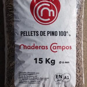 Pèl·lets de fusta de pi amb certificat EN PLUS A1 a cabauoportunitats.com