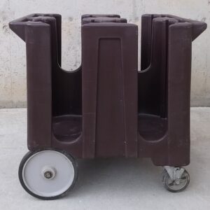 Carro porta-plats per a hosteleria de segona mà a cabauoportunitats.com