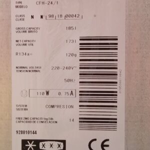 Congelador FAGOR CFH-24-1 173 litros de ocasiรณn en cabauoportunitats.com