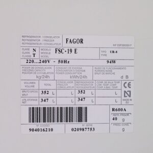 Fagor sin congelador FAGOR INNOVA de ocasión en cabauoportunitats.com