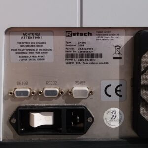 Molino ultracentrífugo RETSCH ZM 200 de ocasión para piezas y recambios en cabauoportunitats.com
