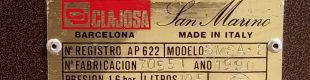 Cafetera CLAJOSA SAN MARINO d'ocasió a cabauoportunitats.com