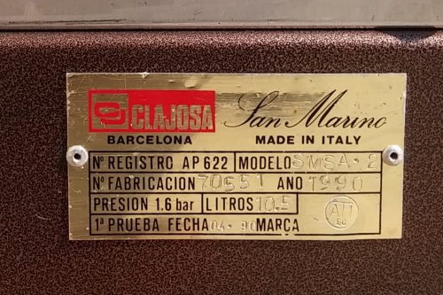 Cafetera CLAJOSA SAN MARINO de ocasión en cabauoportunitats.com