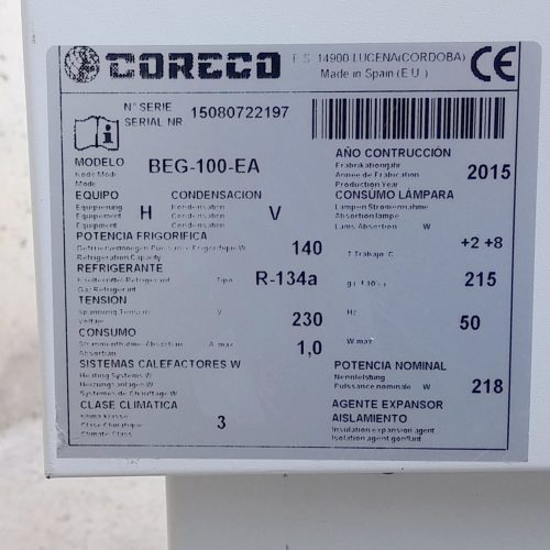 Botellero seminuevo CORECO 2 puertas en cabauoportunitats.com
