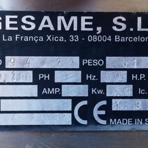 Picadora de carne GESAME en cabauoportunitats.com