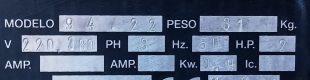 Picadora de carn professional GESAME a cabauoportunitats.com