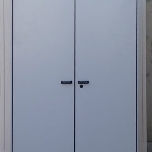 Armario gris de oficina de ocasión en cabauoportunitats.com