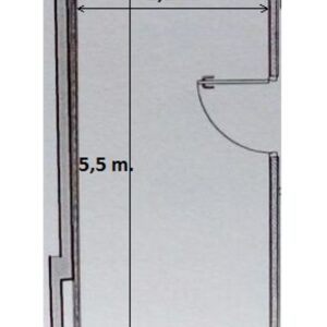 Cambra de congelació de 250x550cm d'ocasió a cabauoportunitats.com.
