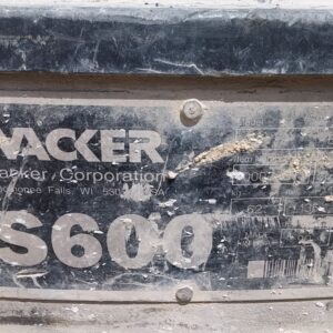 Compactador sòl WACKER BS600 d'ocasió a cabauoportunitats.com