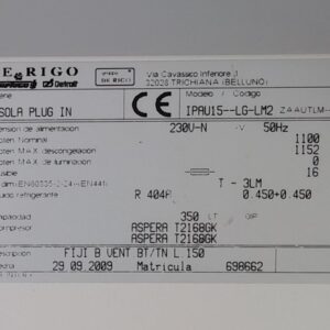 Nevera - congelador reversible per a botiga d'ocasió a cabauoportunitats.com