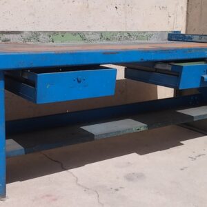 Banc de treball de 200cm d'ocasió a cabauoportuntiats.com