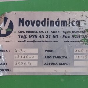 Cistella de treball NOVODINÀMICA d'ocasió a cabauoportunitats.com