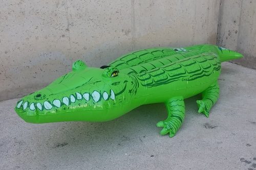 Flotador cocodrilo 160cm en cabauoportunitats.com