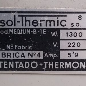 Radiador eléctric SOLTHERMIC MEDIUM -B-1E 1de ocasión en cabauoportunitats.com