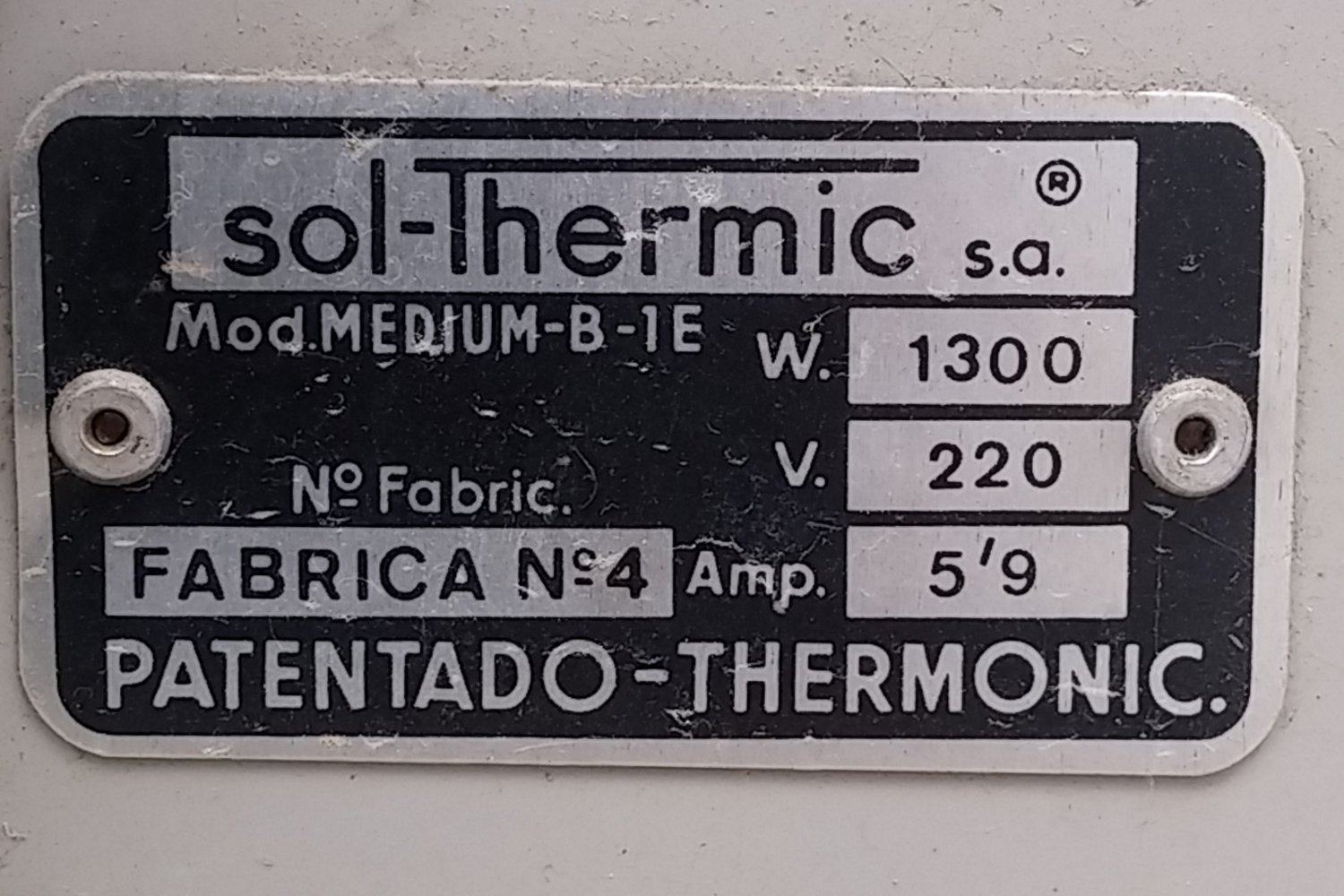 Radiador eléctric SOLTHERMIC MEDIUM -B-1E 1de ocasión en cabauoportunitats.com