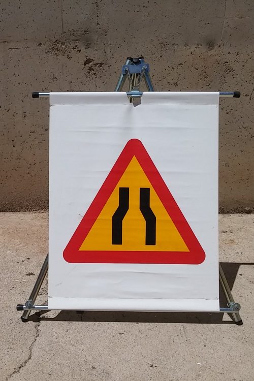 Senyal trànsit estrenyiment calçada d'ocasió a cabauoportunitats.com