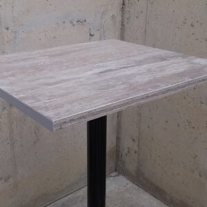 Taula alta hosteleria 113cm d'ocasió a cabauoportunitats.com