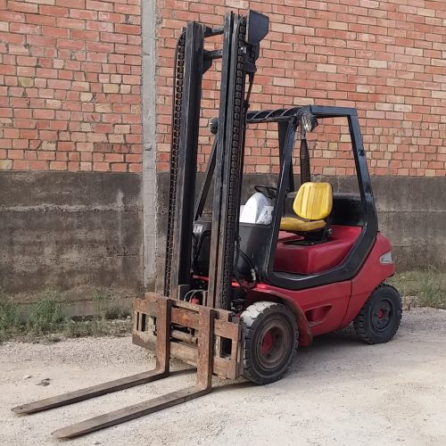 Carretilla elevadora LINDE H25D de ocasión en cabauoportunitats.com