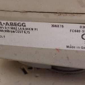Extractor ZIEHL ABEGG d'ocasió a cabauoportunitats.com