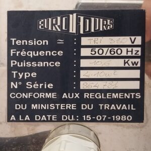 Forn convecció EUROFOURS + Fermentador d'ocasió a cabauoportunitats.com