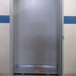 Armario metálico gris 95x42x195cm nuevo en cabauoportunitats.com