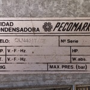 Compresor para cámara frigorífica PECOMARK de ocasión en cabauoportunitats.com