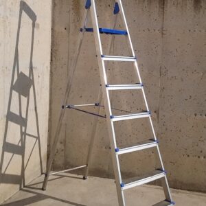 Escala d'alumini 6 graons - 150cm d'ocasió a cabauoportunitats.com