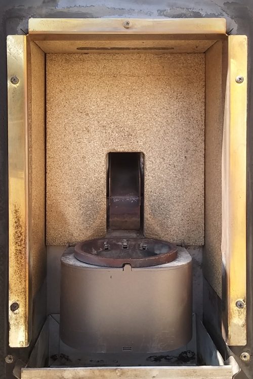 Estufa pelet LAST CALOR 7kW de ocasión en cabauoportunitats.com