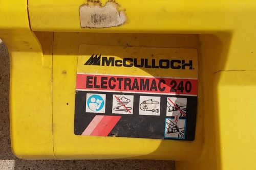 Motosierra eléctrica MC CULLOCH ELECTRAMAT 240 de ocasión en cabauoportunitats.com