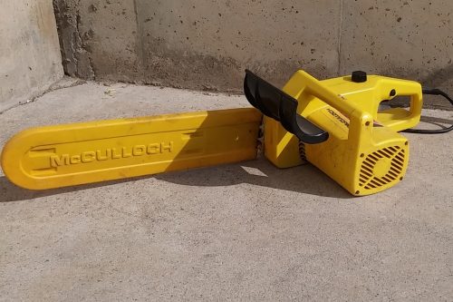 Motosierra eléctrica MC CULLOCH ELECTRAMAT 240 de ocasión en cabauoportunitats.com
