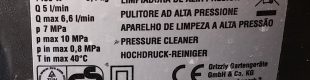 Màquina de neteja a pressió PARKSIDE d'ocasió a cabauoportunitats.com