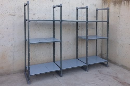 Estantería de plástico 215cm uso alimentario en cabauoportunitats.com